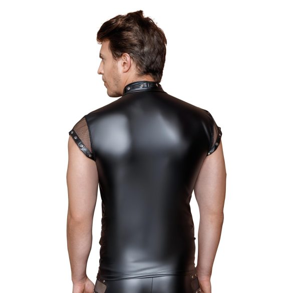 NEK - Nieten- & Netz-Herrenoberteil (schwarz) - M