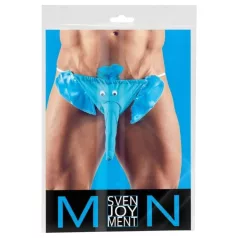 Svenjoyment - blauer Elefanten-String (S-L)
