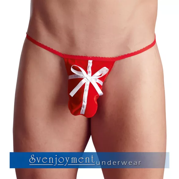 Geschenktanga für Männer - Rot (S-L)