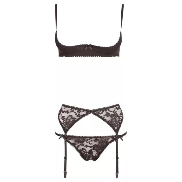 Cottelli - Erotik-Trio (schwarz) - 80C/M