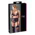 Cottelli Plus Size - Verführerisches Dessous-Set (schwarz) - XXL