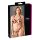 Cottelli - offenes BH-Set mit Metallring (rot)