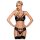 Obsessive 818-SEG-1 - Strass-Unterwäsche-Set (schwarz) - L/XL