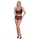 Cottelli Curvies - Florales Spitzenwäsche-Set (Schwarz) - 2XL