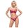 Cottelli Party - Glänzendes BH-Set (Rot) - 85B/L