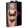 Cottelli Plus Size - Transparentes BH-Set mit Muster (Lila)