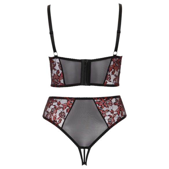 Cottelli Plus Size - BH-Set (rot)