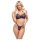 Cottelli Party - Schnürkorsett-Set (schwarz) - 85C/L