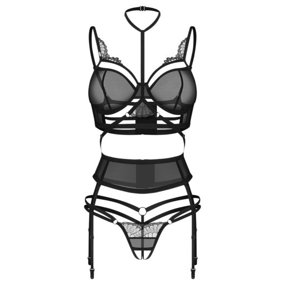 Obsessive Premisis - Dessous-Set (schwarz)