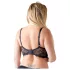 Cottelli Plus Size - Träger-BH mit Ringen (schwarz) - 95D