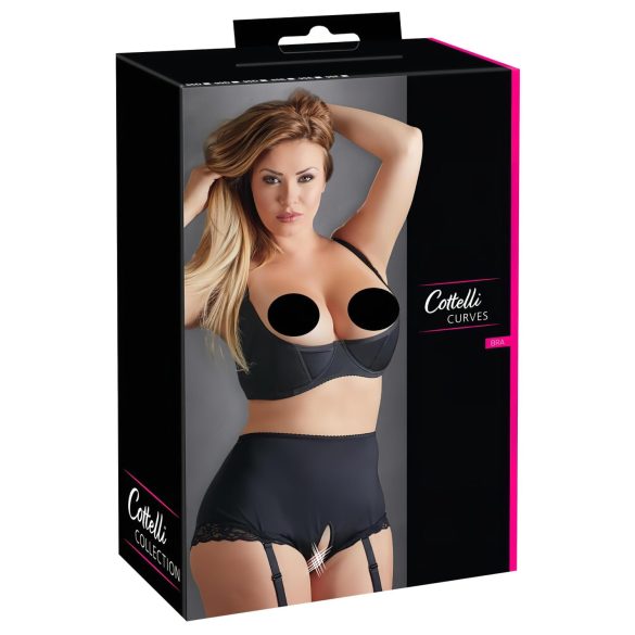 Cottelli Plus Size - Bügel-BH (schwarz)