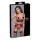 Cottelli Bondage - Mattes BH-Set mit Spitze (rot) - M