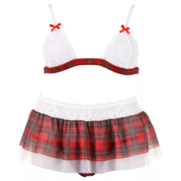 Cottelli - Sexy Schulmädchen Kostüm - BH-Set - M