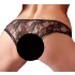 Cottelli - Offener Hüftslip (schwarz)