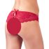 Cottelli - Damenstring offen mit Schleife (rot) - L
