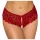 Cottelli - offener Spitzen-Slip (rot)