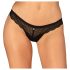 Obsessive Chemeris - Sexy String (Schwarz) - XL/XXL