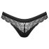 Obsessive Chemeris - Sexy String (Schwarz) - XL/XXL