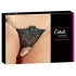 Cottelli - Glänzende Blume - Offener Tanga - M/L
