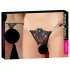Cottelli - Glänzende Blume - Offener Tanga - M/L