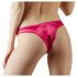Cottelli - Perlen und offene Blumen-Damenhose (rot) - M
