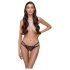 Cottelli - Luxus, offener Ringstring (Schwarz) - M/L