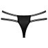 Cottelli - Luxus, offener Ringstring (Schwarz) - M/L