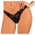 Obsessive Donna Dream - Spitzen-Tanga (schwarz)