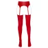 NO:XQSE - Glänzendes Straps-Set (Rot)