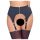 Cottelli - Matt Strumpfhalter (Schwarz) - L