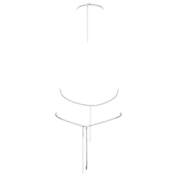 Cottelli - Strasskette-Bikini (silber)