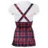 Cottelli - Kariertes Schulmädchenkleid - XL