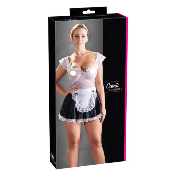 Cottelli - Verführerisches Zimmermädchen-Kostüm - XL