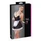 Cottelli - Zimmermädchenkleid und Schürze (schwarz-weiß) - XL