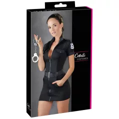 Cottelli Police - Polizistin Kostüm Kleid (schwarz) - M