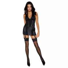 Cottelli - Domina-Kleid mit Peitsche (schwarz)