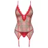 Obsessive Jollymore - Weihnachtliches Dessous-Set
