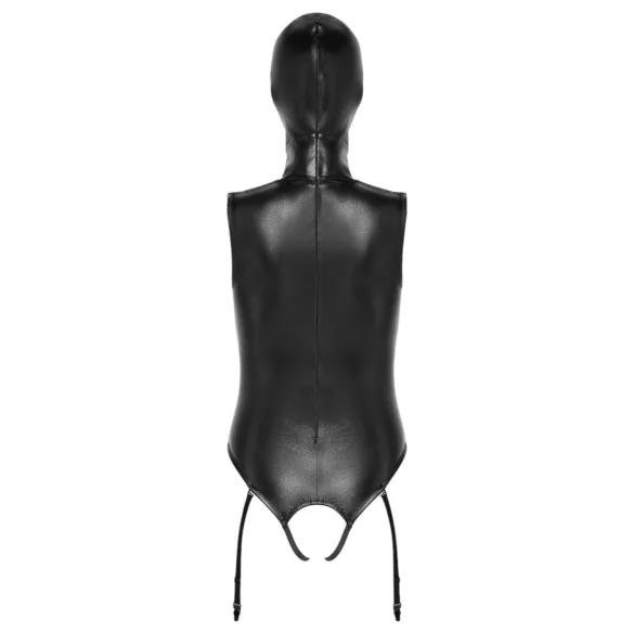Bad Kitty - Offener Body & Sauggesicht (Schwarz) - XXL