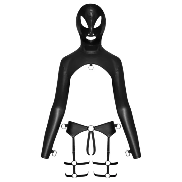 Bad Kitty - BDSM Dessous-Set (schwarz) - M