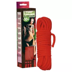 Shibari-Seil - Bondage-Seil (10 m, rot)