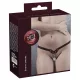 Fetisch - genietetes, geketteltes, schwarzes Tanga (S-L)
