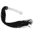Bad Kitty - Peitsche aus Glas mit Dildo (transparent-schwarz)