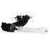 Bad Kitty - Peitsche aus Glas mit Dildo (transparent-schwarz)