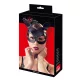 Bad Kitty - Kunstleder-Strass-Katzenmaske - Schwarz (S-L)