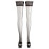 Cottelli - Satinierte Halterlose Strümpfe (schwarz) - 4/L