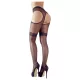 Cottelli - Wellenförmige Sex-Strumpfhose (schwarz)