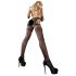 Cottelli - Wellenförmige Sex-Strumpfhose (schwarz) - XL