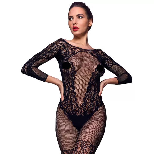 Fifty Shades of Grey - Würziger Spitzen-Overall (Schwarz)