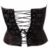 Cottelli - Besticktes Party-Korsett (Schwarz) - M