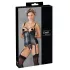 Cottelli Bondage - Glänzendes Hebe-Top mit Fesseln (Schwarz)